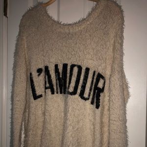 L’amour sweater